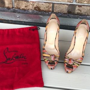 💯 Authentic Christian Louboutin 140 Heels